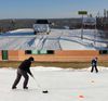 TOP: 40km North of the Trans-Taiga Road in Quebec / BOTTOM: Weekend practice at my local outdoor ice rink.