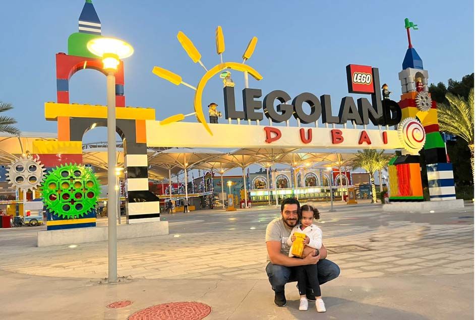 With my daughter “Layan”