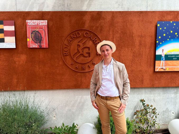 Invitation from a Partner to the Roland Garros 2023 final.