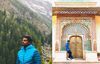 LEFT: Hiking at Kutla Glacier Point. Candid picture after 40km climb steep rocky & snow slopes to reach the point. / RIGHT: Last minute unplanned trip with a friend to Jaipur, Rajasthan, “The City Palace”. Jaipur is also known as Pink City.