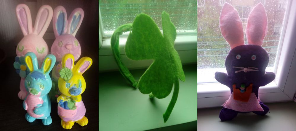 More craft made together with my  daughter. :)