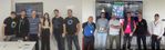 LEFT: Hot Labs in Madrid with my teammates. / RIGHT: Maidenhead reconnect 2023 with services team.