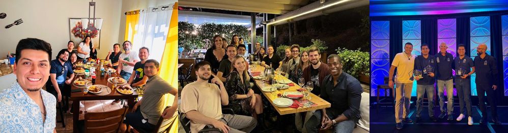 LEFT: Dynatrace Peru & Chile Team / MIDDLE: Dynatrace Barcelona Team / RIGHT: Premation in Orlando, Florida, ACE Services Product Expansion 2023