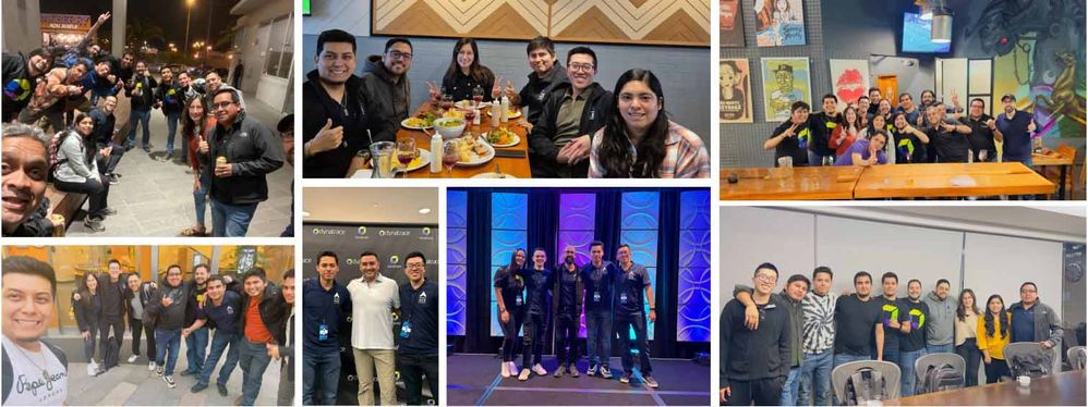 A small collection of memorable moments with the LATAM Services team in Lima, Peru and at an exciting event in Orlando.