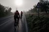 Cycling in Tuscany.