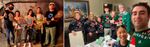 LEFT: Scaping from a Scape room with some friends. / RIGHT: Family Christmas time!.