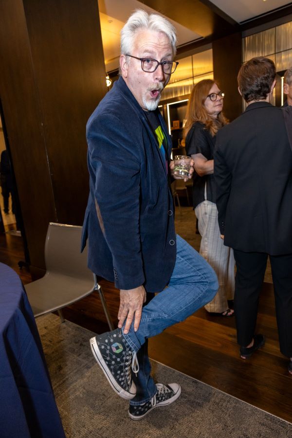 Bluesman's soul. A moment of appreciation for Mark's shoes!