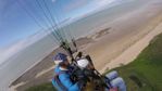 First flight and paragliding lesson over our magnificent coastline, not far from Mont Saint-Michel.