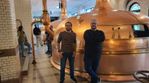 Heineken Brewery museum visit while participating in Innovation 2024. Here with George, the same George we fight over community badges but never for beer.