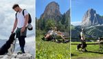 Unwinding in the mountains. And we have to admit, the Dolomites never fail to impress!