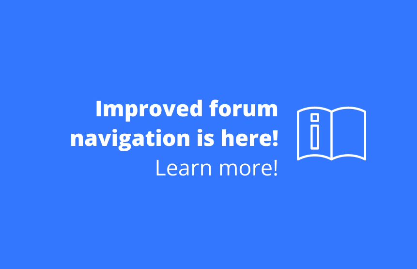 Improved forum navigation 🛠️