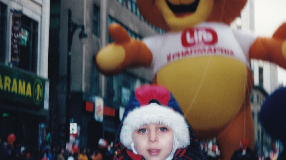 Me at the Montreal Winter carnival in November 2000.