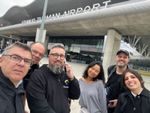 Arrival in Zagreb with my colleagues for Emea Ace Reconnect 2025 (I’m in the front left).