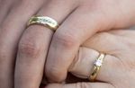 Our rings, made by the same smith who made the one ring for the movies.