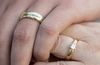 Their rings, made by the same smith who made the one ring for the movies.