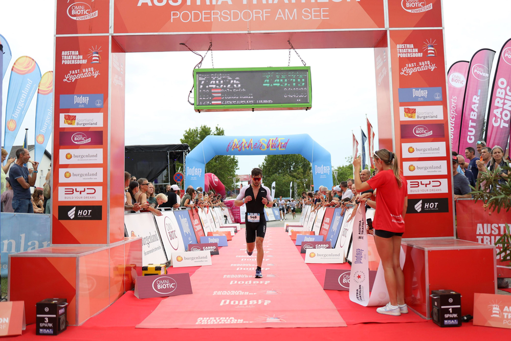 Middle Distance 70.3 Triathlon last year