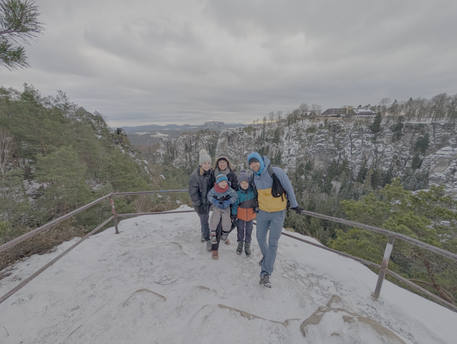 Hiking during a short Germany trip in Saxon Switzerland