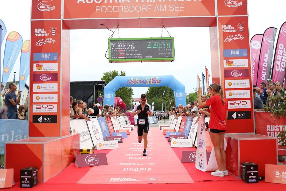 Middle Distance 70.3 Triathlon last year
