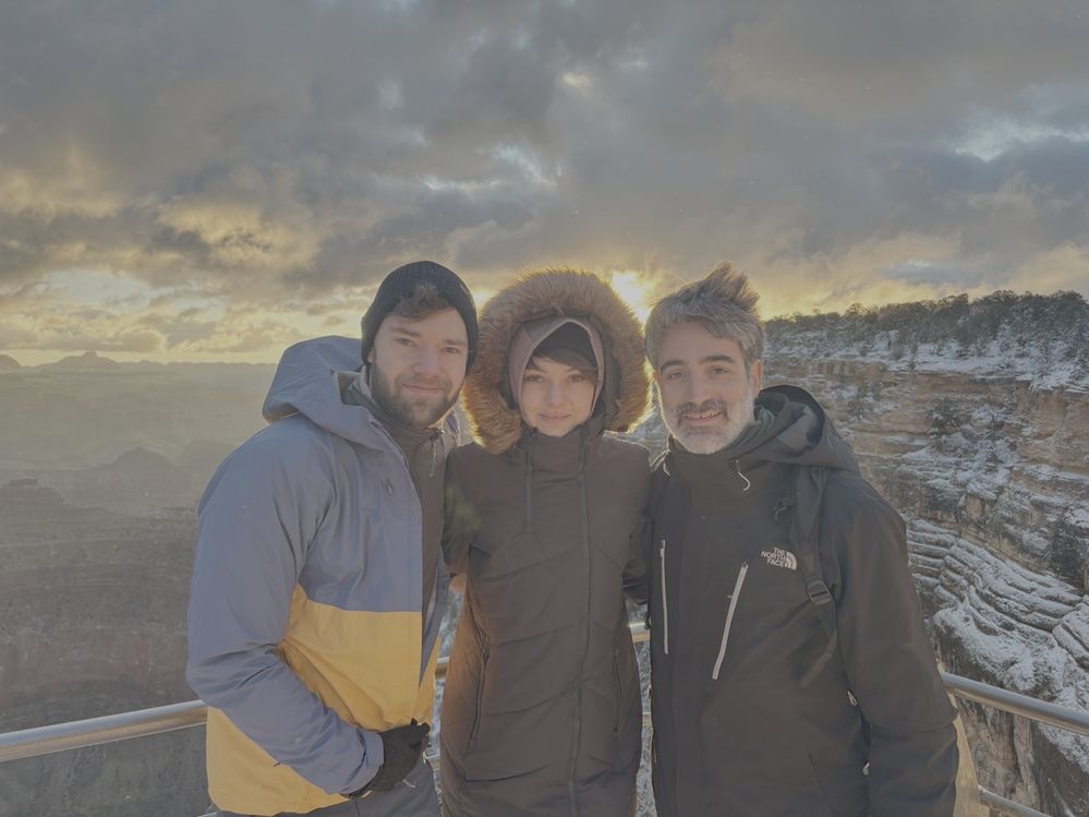 Post perform trip with Dynatracers, Agata W. and Bernat T.