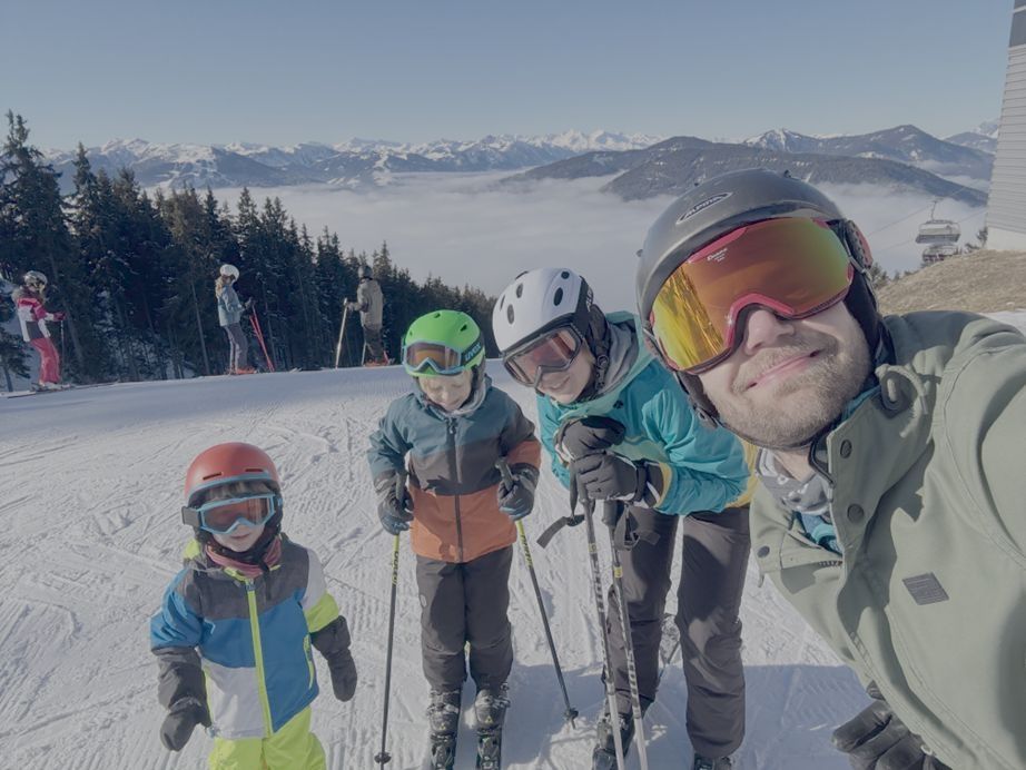Classic day out skiing