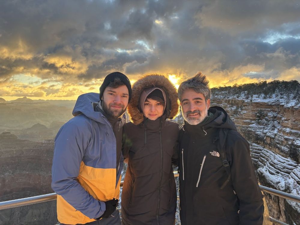 Post perform trip with Dynatracers, Agata W. and Bernat T.