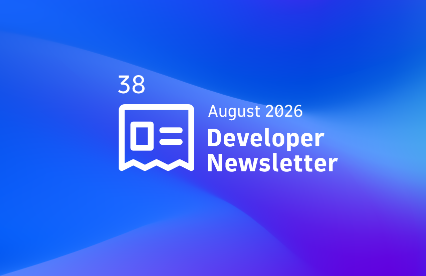 #38 Developer Newsletter — Farewell Edition