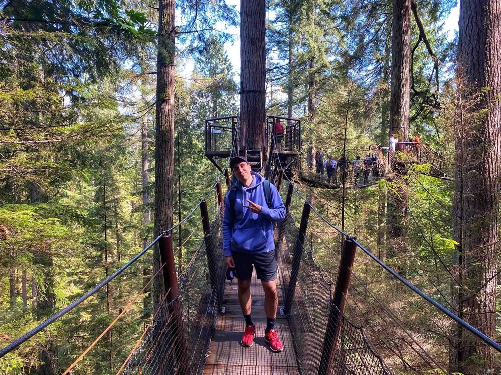 Capilano Suspension Bridge park – British Columbia