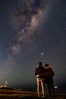 Me and my wife under the milky way.